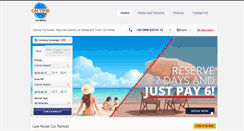 Desktop Screenshot of ontimecarrental.com